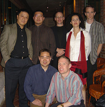 Ah-Q Jazz Arkestra at Orchard in 2004