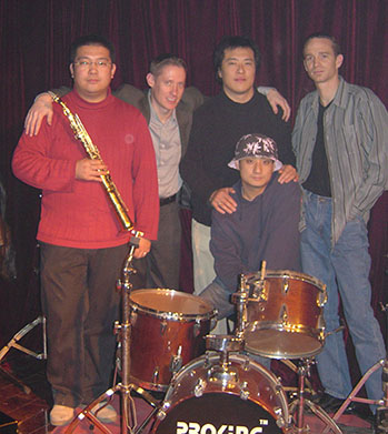 Ah-Q Jazz Arkestra at CD Jazz Cafe in 2005