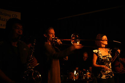 Ah-Q Jazz Arkestra at CD Jazz Cafe in 2007