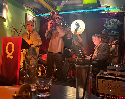 Ah-Q Jazz Arkestra at Jianghu with Butch Ford, March 5, 2023